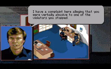 Police Quest III - The Kindred_Disk0 screen shot game playing